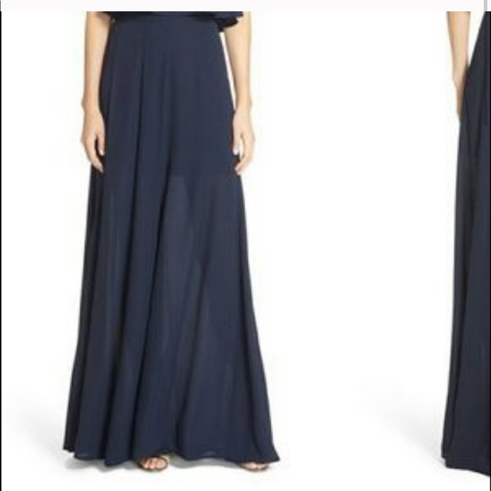 NWT SMYM Princess Di Ball Gown Skirt Black Maxi XL